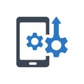 Mobile optimization icon