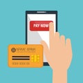 mobile payments concept icon Royalty Free Stock Photo