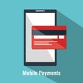 mobile payments concept icon Royalty Free Stock Photo