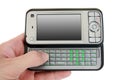 Mobile phone with blank screen Royalty Free Stock Photo