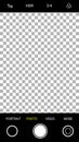 Mobile Phone Camera Interface PNG Royalty Free Stock Photo