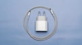 Mobile phone charger Royalty Free Stock Photo