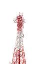 Mobile phone communication antenna tower Royalty Free Stock Photo