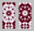 Mobile phone cover back with beautiful Pattern in fractal design Royalty Free Stock Photo