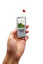 Mobile phone of ecology