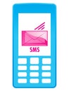 Mobile phone icon - SMS