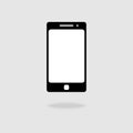 Mobile phone Icon vector flat stlye symbol for graphic design, Web site, social media, UI, mobile upp