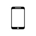 Mobile phone Icon vector flat style symbol for graphic design, Web site, social media, UI, mobile upp