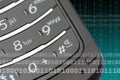 Mobile Phone Keypad Royalty Free Stock Photo