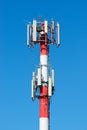 Mobile Phone Transmitter Mast, Communications Tower Royalty Free Stock Photo