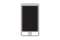 Mobile phone vector icon. Smartphone comunication symbol. Call web design Royalty Free Stock Photo