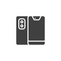 Mobile phone vector icon