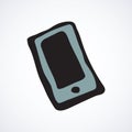 Mobile phone. Vector symbol Royalty Free Stock Photo