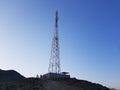 Mobile phones signal tower