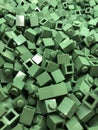 Mobile photo green lego blocks plastic construction toy