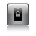 Mobile protection icon web button