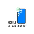 Mobile repair service logotype