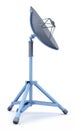 Mobile Satellite Dish Royalty Free Stock Photo