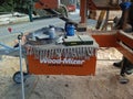 mobile sawmill in the wood industry