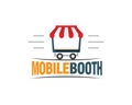 Mobile shop food truck logo