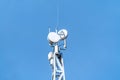 mobile signal transmitter and wifi on the pole