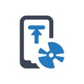 Mobile software install icon