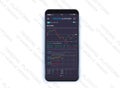 Mobile stock trading concept