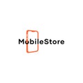 Mobile Store logo and mobile accessories Royalty Free Stock Photo