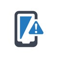 Mobile technical problem icon