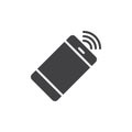 Mobile wifi connection icon vector