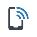 Mobile wifi signal icon