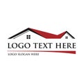 Mobilevector logo design of luxury prosperity comfy home, hotel, or real estate for property business company