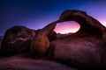 Mobius Arch Alabama Hills Royalty Free Stock Photo