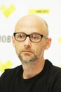 Moby at the press conference in Minsk, June 9, 2011