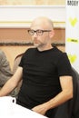 Moby at the press conference in Minsk, June 9, 2011