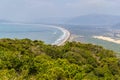 Mocambique beach from Aranhas mountain