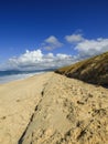 Mocambique beach empty on an Autumn day - Florianopolis, Brazil