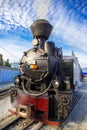 Mocanita steam train for tourists. Royalty Free Stock Photo