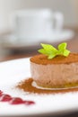 Mocca cheese cake Royalty Free Stock Photo