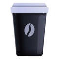 Mocha coffee cup icon, cartoon style