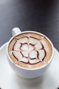 Mocha coffee drink Royalty Free Stock Photo