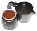 Mocha Coffee Maker Royalty Free Stock Photo