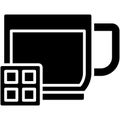 Mocha icon, Coffee shop related vector