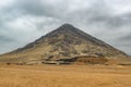 Moon Pyramid of the Moche Civilization, Peru Royalty Free Stock Photo