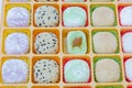 Mochi dessert isolated Royalty Free Stock Photo