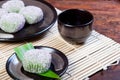 Mochi or sticky rice balls