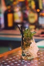 Mochito Cocktail in pub