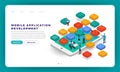 Mobile App Development Royalty Free Stock Photo