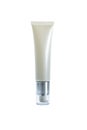 Mock-up empty container cream pump bottles for skincare is uncover