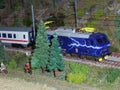 Mock-up model train